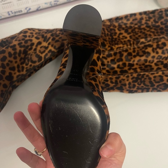 Saint Laurent Pony Hair Boots - Picture 3 of 13